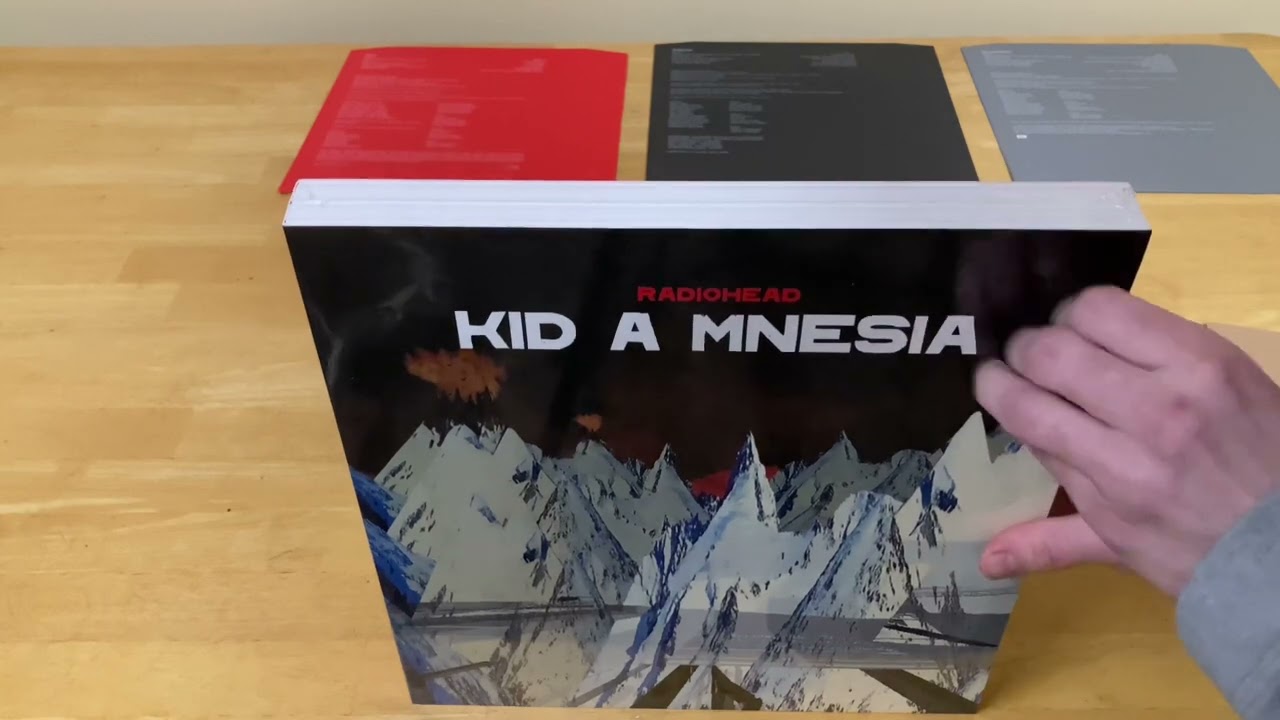 UNBOXING “SCARRY BOOK” RADIOHEAD KID A MNESIA BOXSET VINYL #radiohead #vinyl