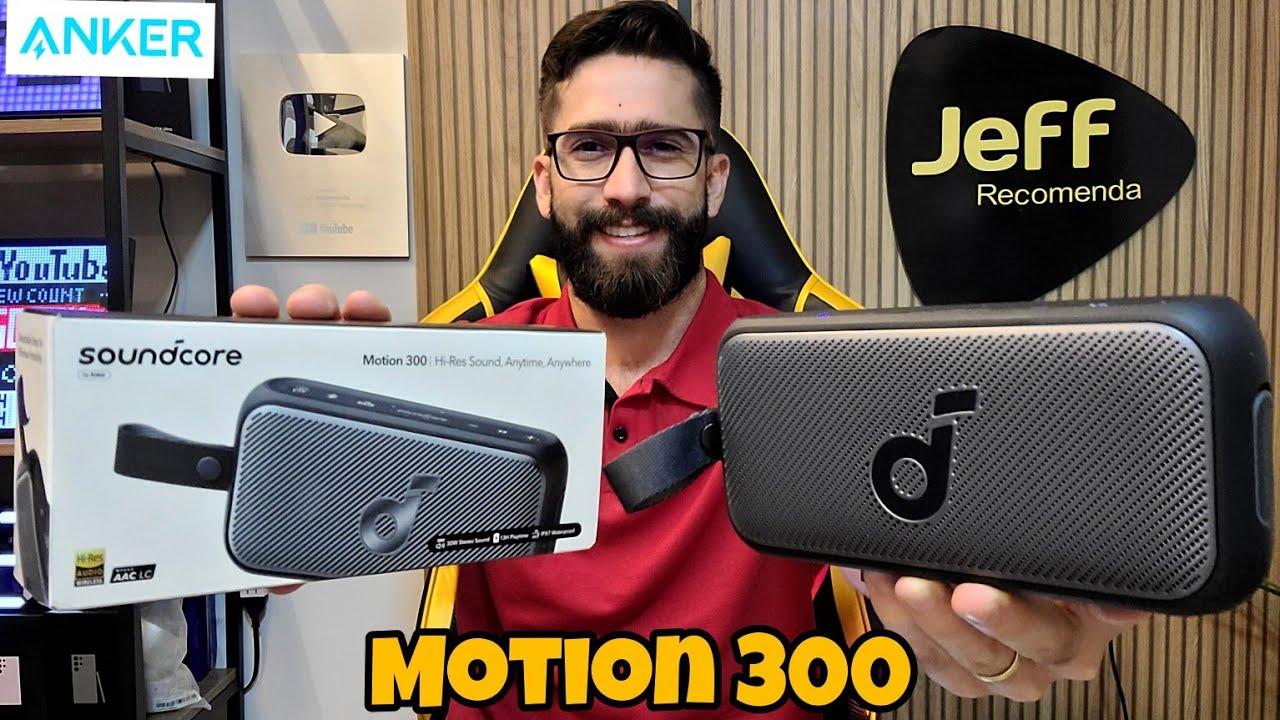 ANKER SOUNDCORE MOTION 300 30W RMS: A caixa de som Que vale cada CENTAVO PAGO! (Unboxing/Analise)