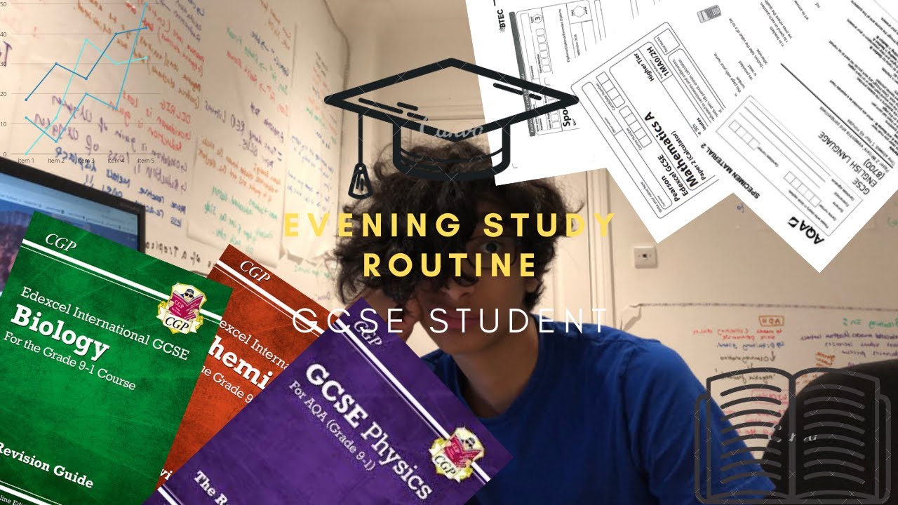 Evening Study Routine | GCSE STUDENT | Productive