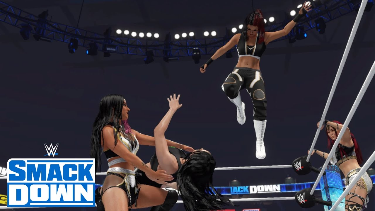 WWE 2K23 SMACKDOWN THE OUTCASTS VS DAMAGE CTRL