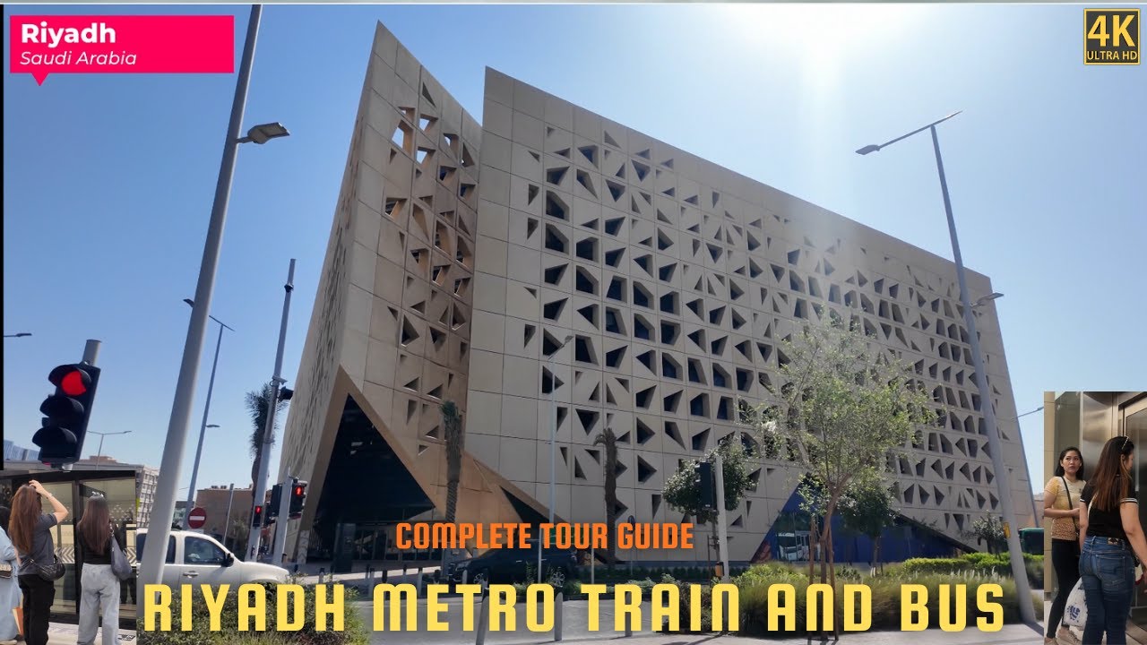 Saudi Arabia Metro Bus and Metro Train Complete  #sauditravel #4kwalk #4k #riyadh #bus#riyadhmetro 