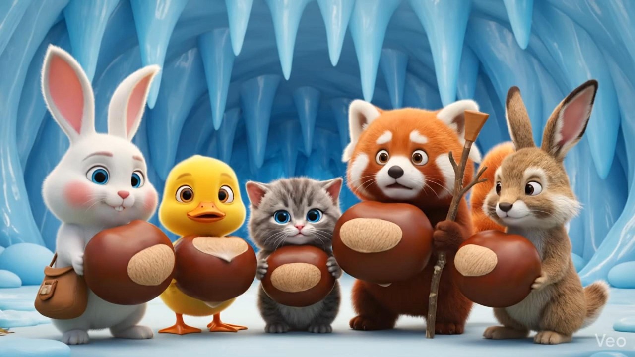 🐰🐤Roro, Dodo, Kiki: The Magic Map & The Journey to Find the Giant Chestnut Treasure