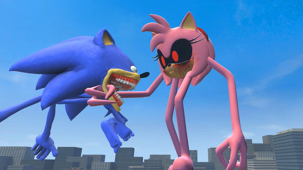 AMY NIGHTMATE EXE INNYUME SMILEY'S VS ALL SHIN SONIC TAPES FAMILY In Garry's Mod