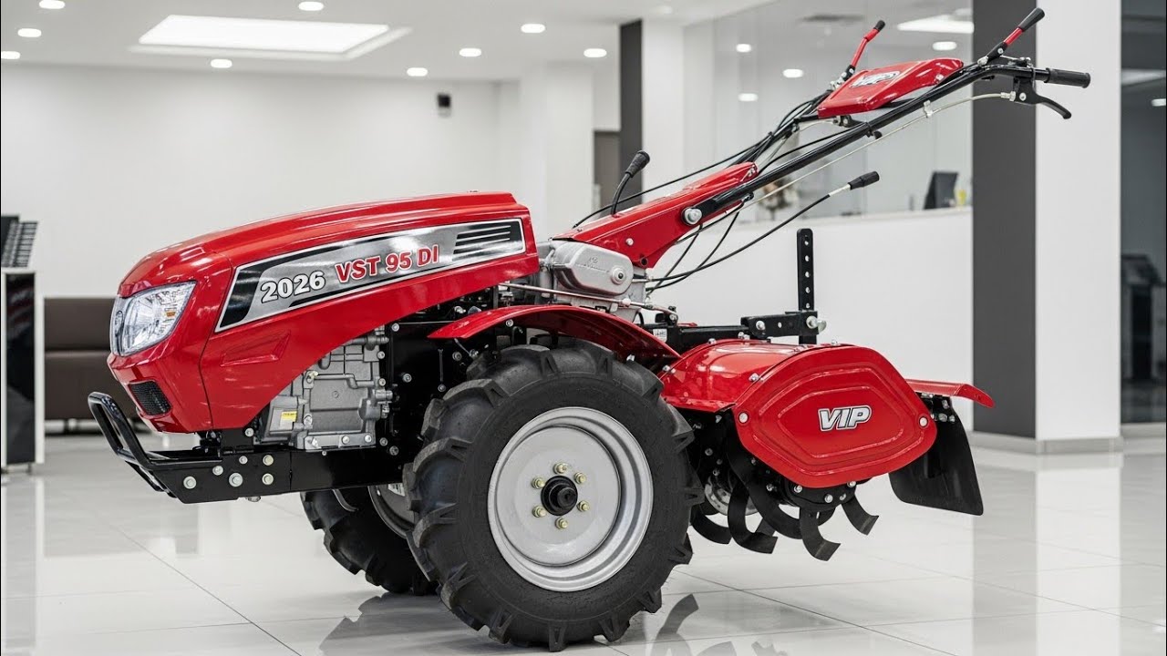 2026 VST 95 DI Ignito Power Tiller Full Details | Price, Features & Field Performance Review