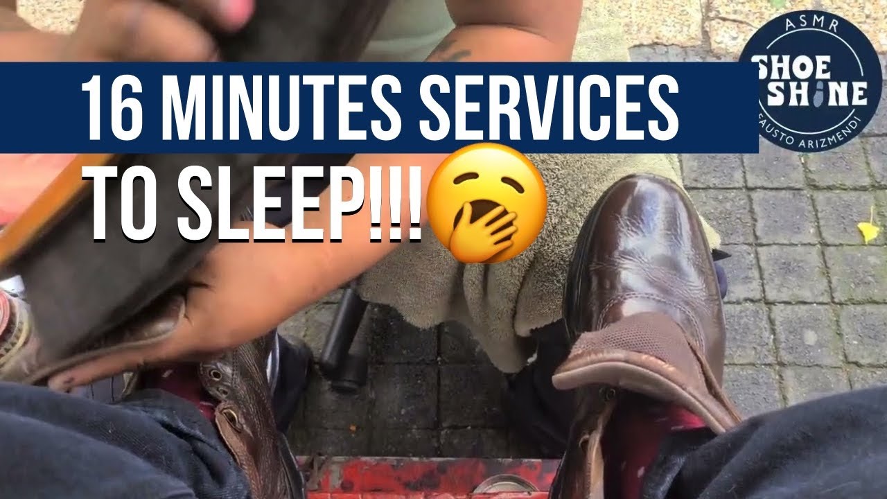 S8E84 a 16 minutes service  #ASMR #shoeshine #faustoarizmendi
