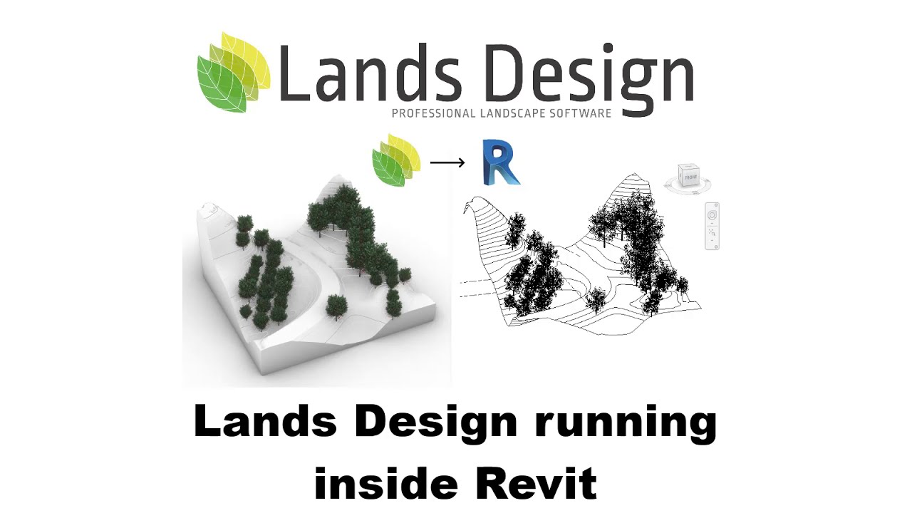 Lands Design running inside Revit