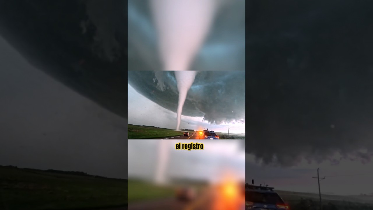 Imágenes reales desde una carretera en Dakota del Sur 🌪️