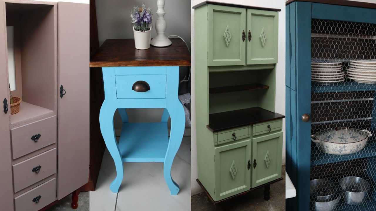 Não jogue fora móveis velhos faça você mesmo transformações decoração reciclagem DIY restauration