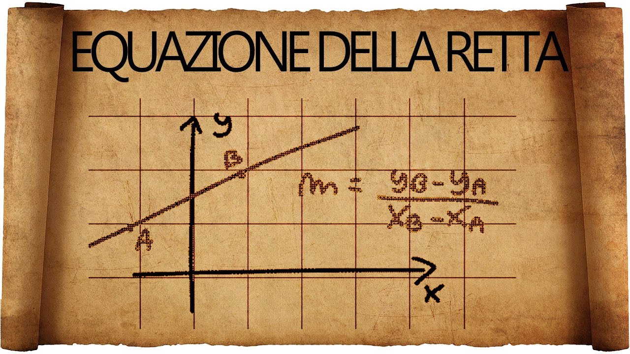 Retta : come determinarne l'equazione