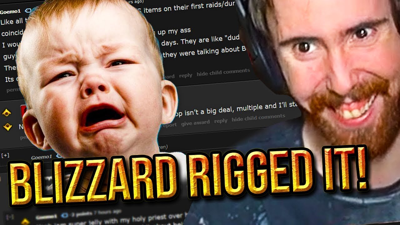 Asmongold Reacts To Reddit Hate After Looting The Legendary Thunderfury Bindings (Classic WoW)