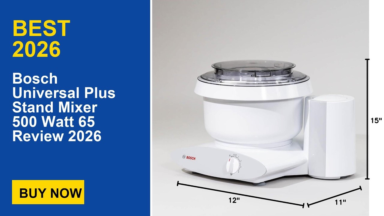 Bosch Universal Plus Stand Mixer 500 Watt 65 Review 2026