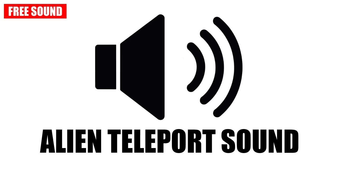 scifi Alien Teleportation Sound (Free Sound Effect) - no copyright SFX