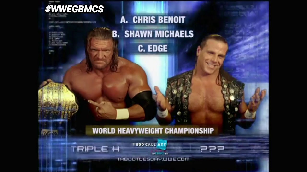WWE Taboo Tuesday 2004 - Official And Full Match Card HD (Vintage)