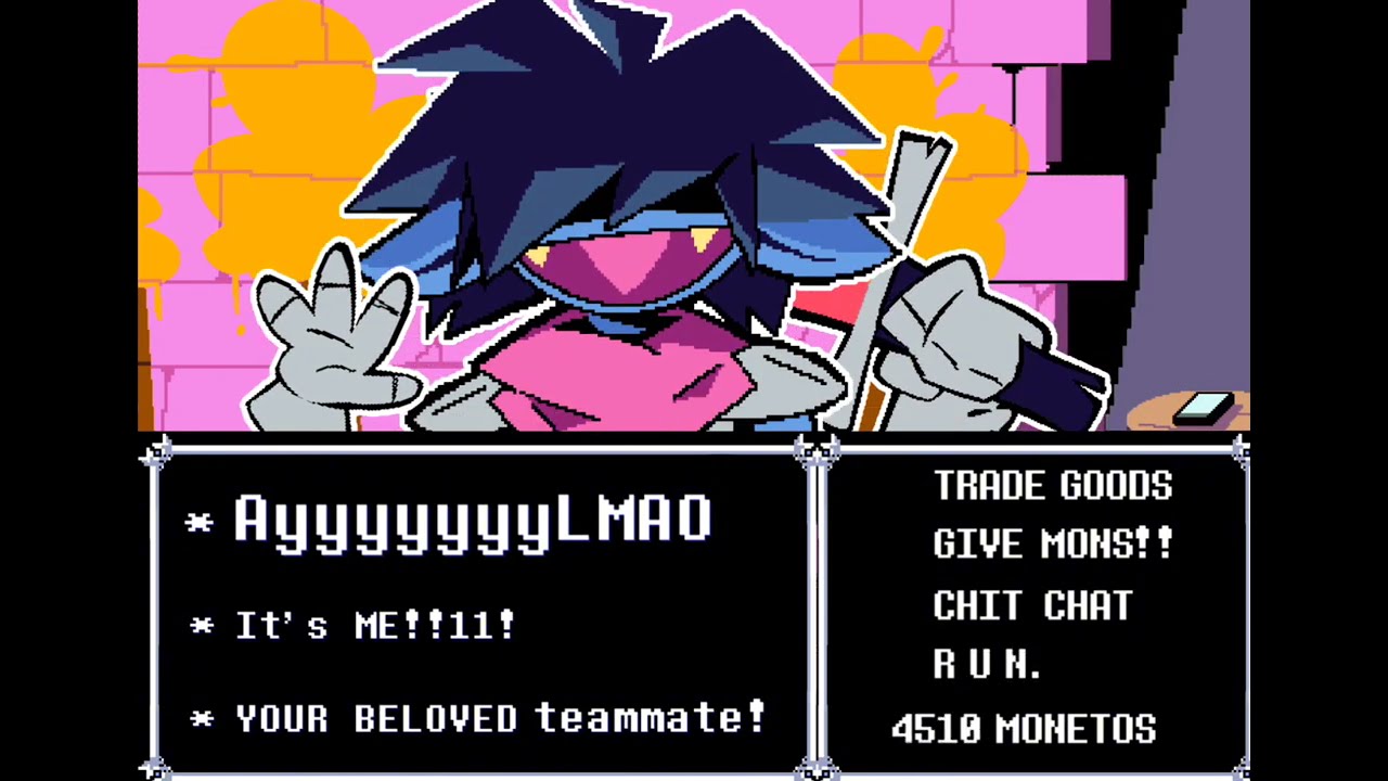[ DELTARUNE:THE OTHER PUPPET ] Kris's SHOP Sprite Animation / SONG BY HODGEPODGE