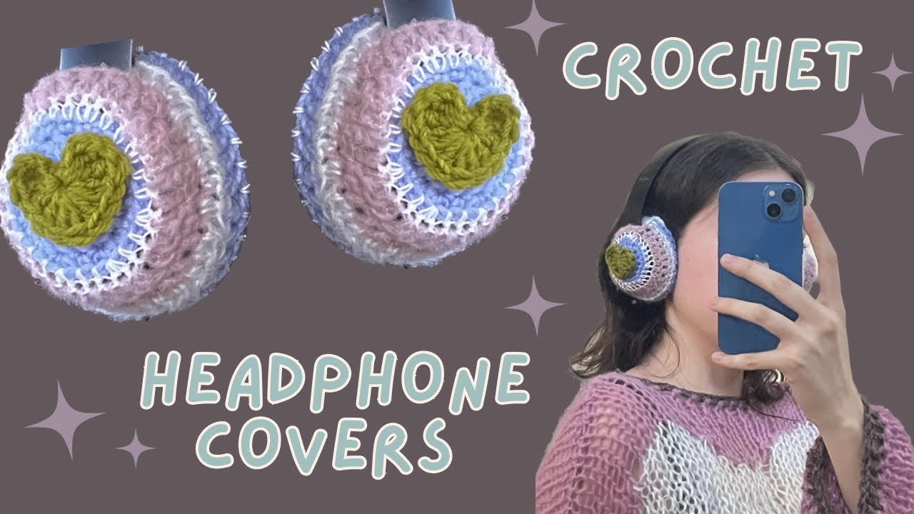 headphone covers~ crochet tutorial~ beats solo 3