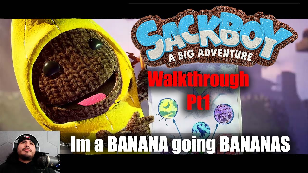 Sackboy: A Big Adventure Walkthrough pt1