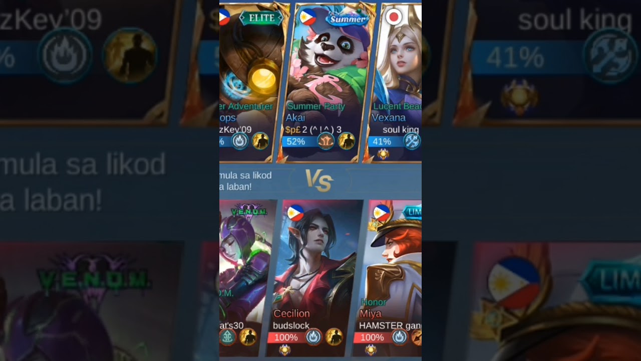 rank game panalo top 1 Philippines sun mukong