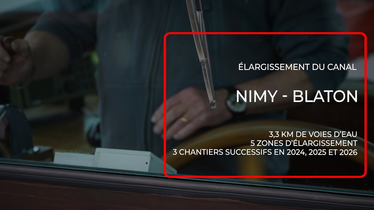 Élargissement du canal Nimy Blaton