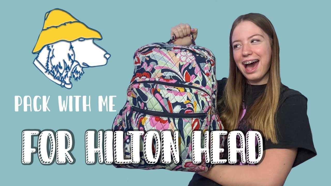 PACK WITH ME FOR HILTON HEAD BEACH 🏝️🌊 (Spring Break 2024!)
