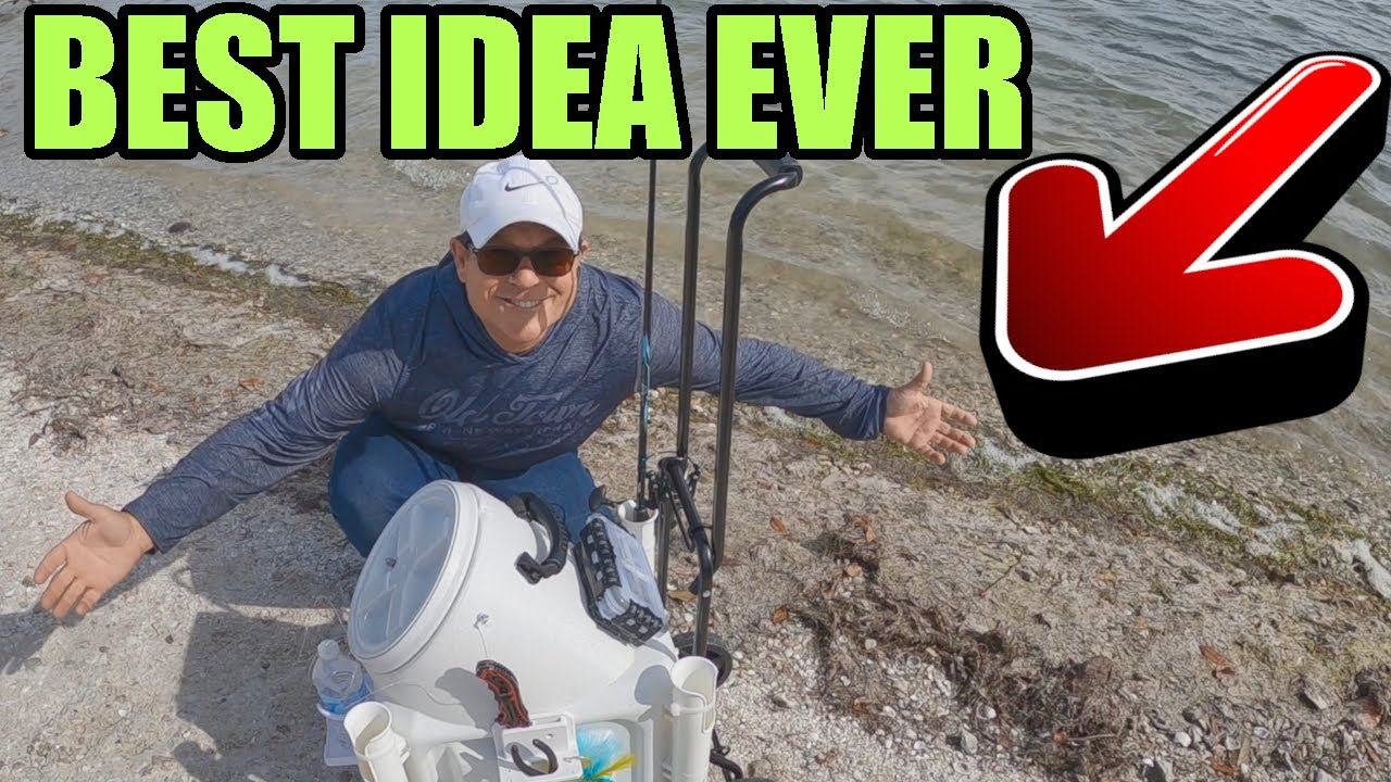 Best Bait Bucket I've Ever Seen For Fishing, Takin Line Custom Livewells
