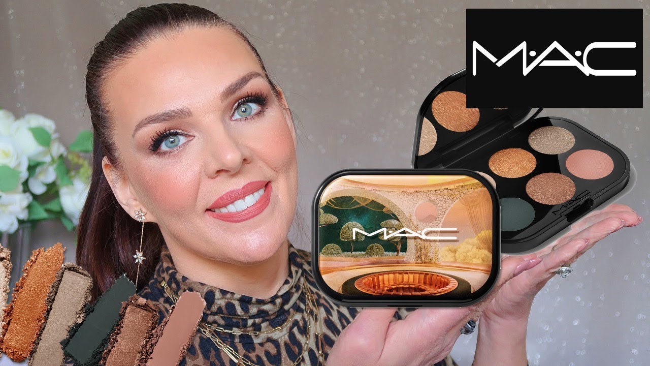 MAC CONNECT IN COLOR Eyeshadow Palette: BRONZE INFLUENCE Review & Tutorial