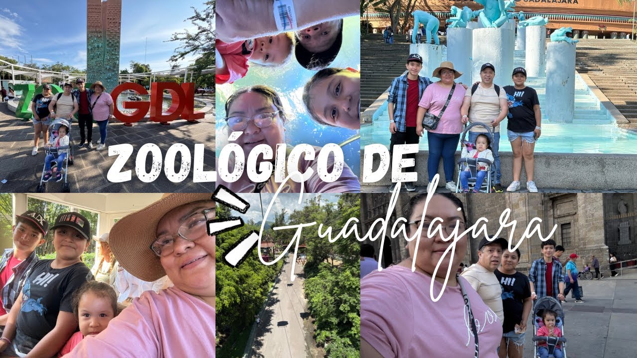 Conocimos el ZOOLÓGICO DE GUADALAJARA Y el CENTRO ✅🐒🐘🦁