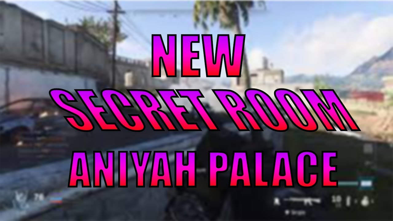 *NEW* - SECRET ROOM ON ANIYAH PALACE! [AFTER PATCH] - MODERN WARFARE.