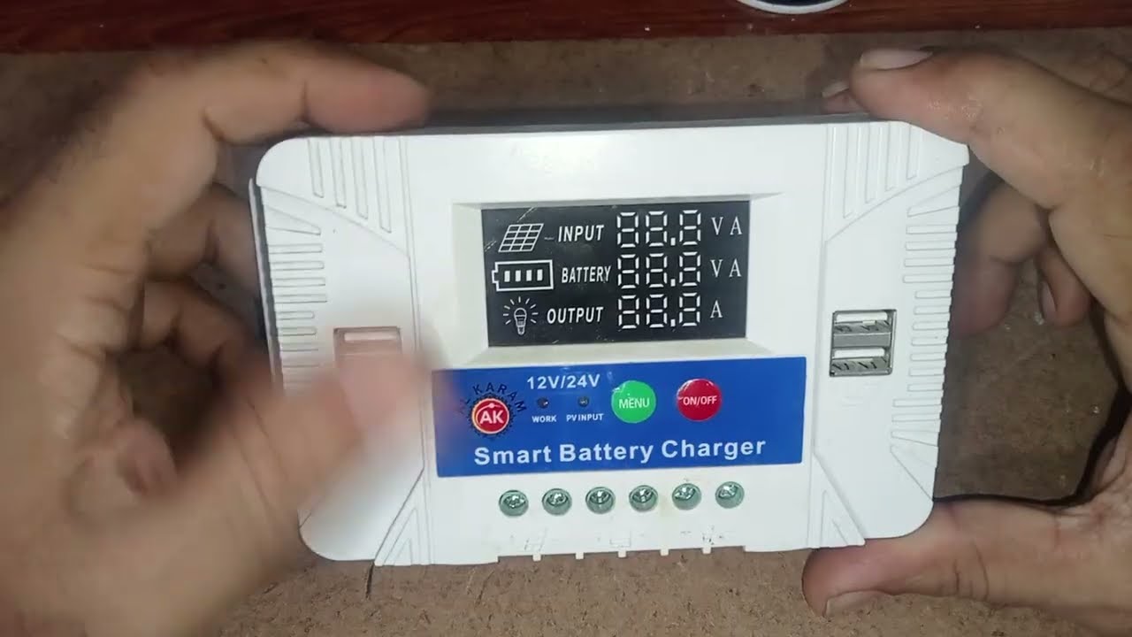 Solar charge controller batter no charge repair