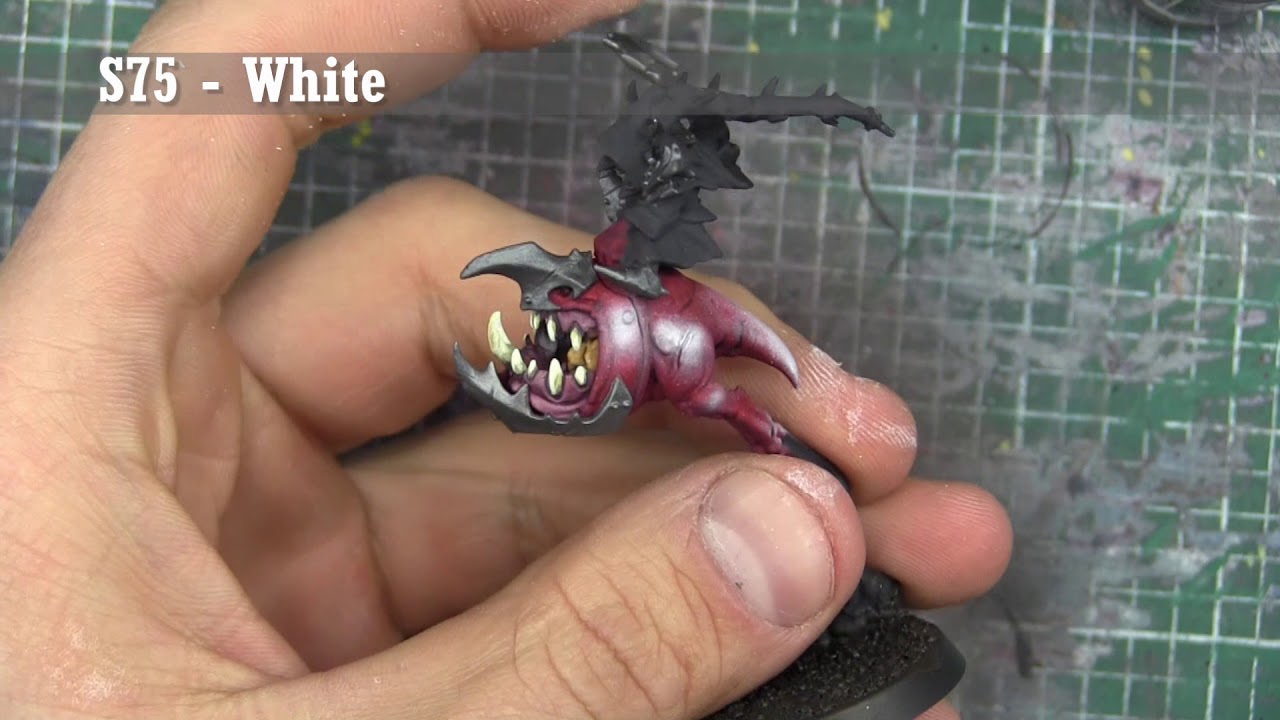 Cold Painting Tutorial - Gloomspite Gitz Squig Rider