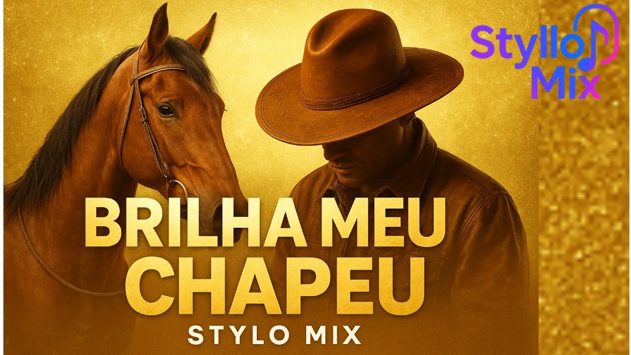 BRILHA MEU CHAPÉU – Música de Vaquejada 2025 | Piseiro Romântico do Sertão | Vaqueiro Apaixonado