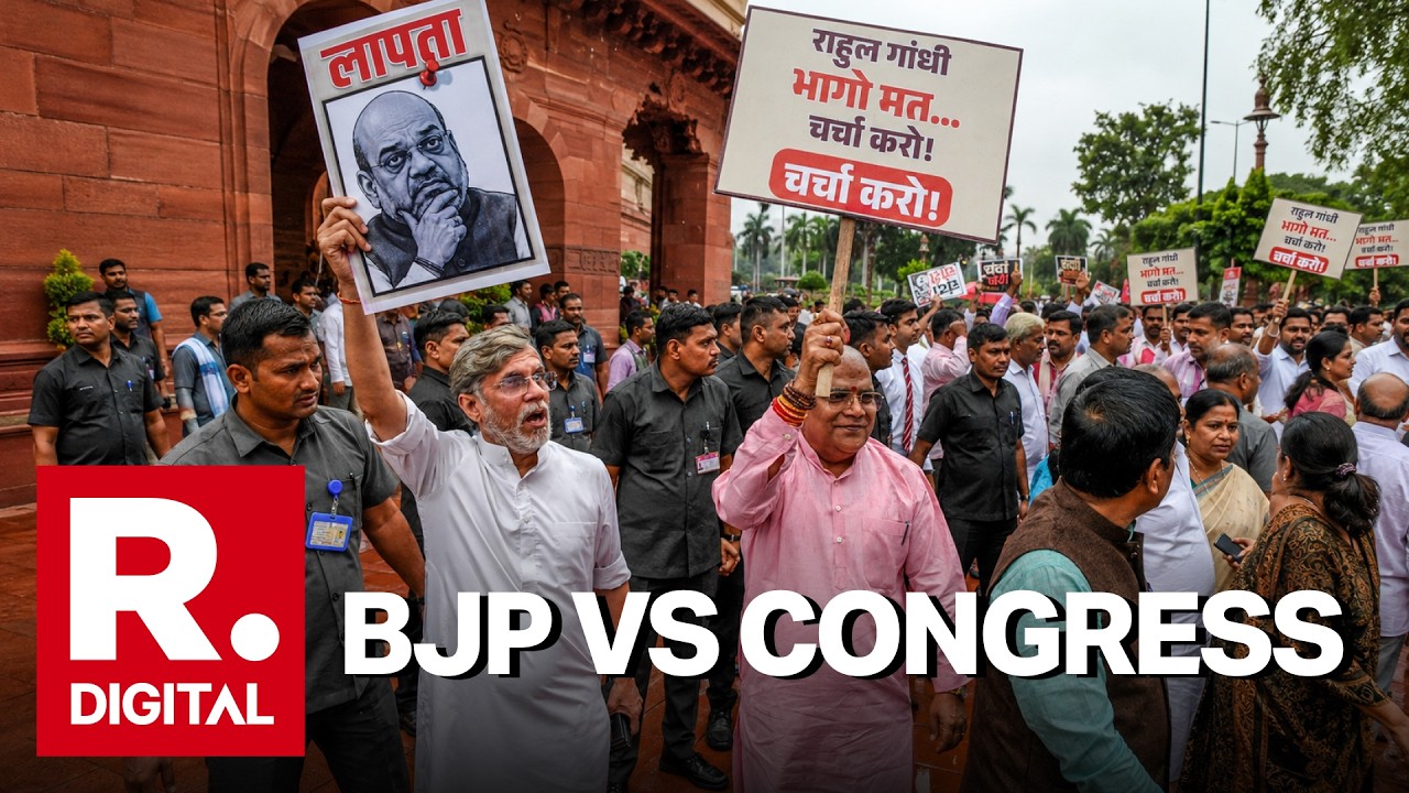 BJP, Congress Face-Off In Parliament Over Student Crackdown
