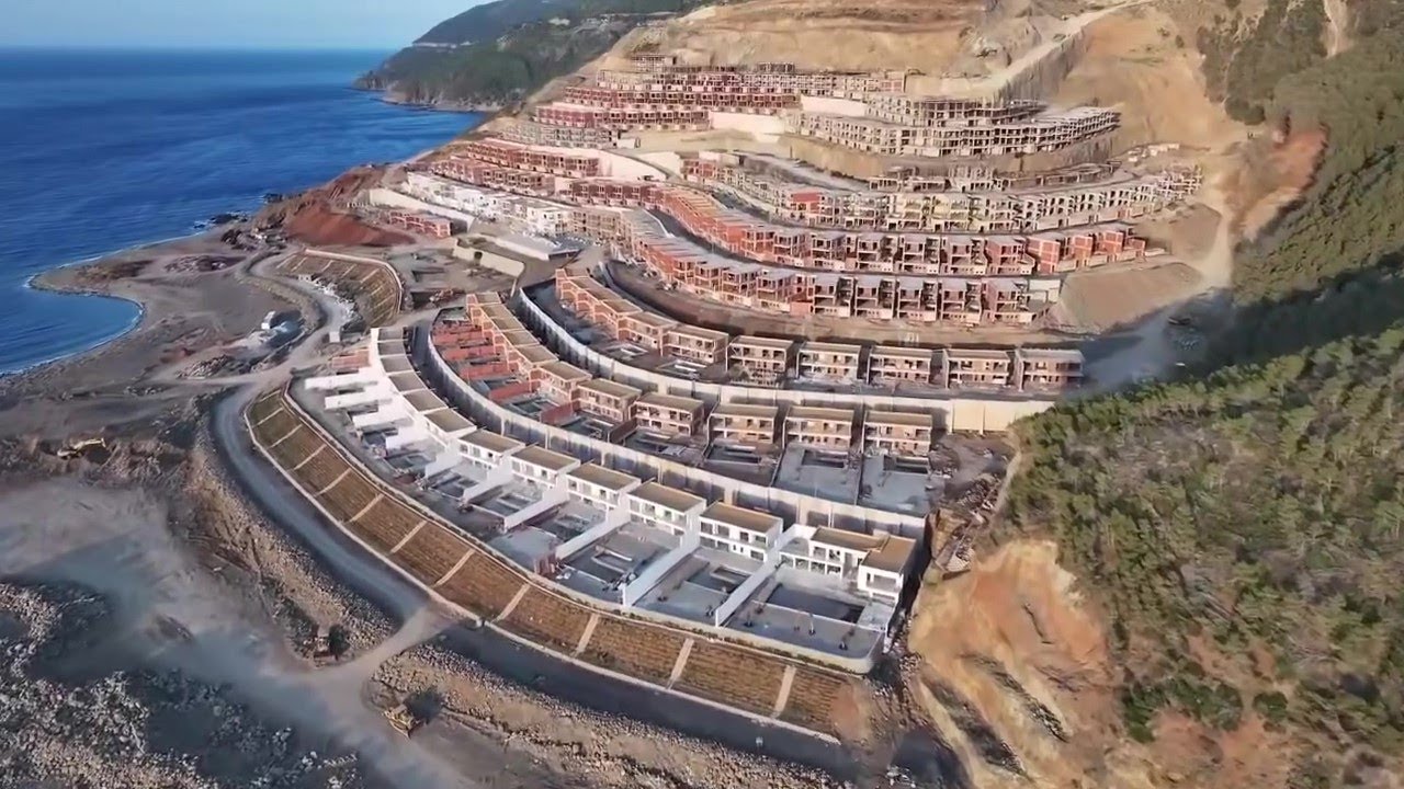 تابعو آخر أشغال القرية السياحية العالمية في ولاية الشلف  NEW HEAVEN TOURISTIC VILLAGE