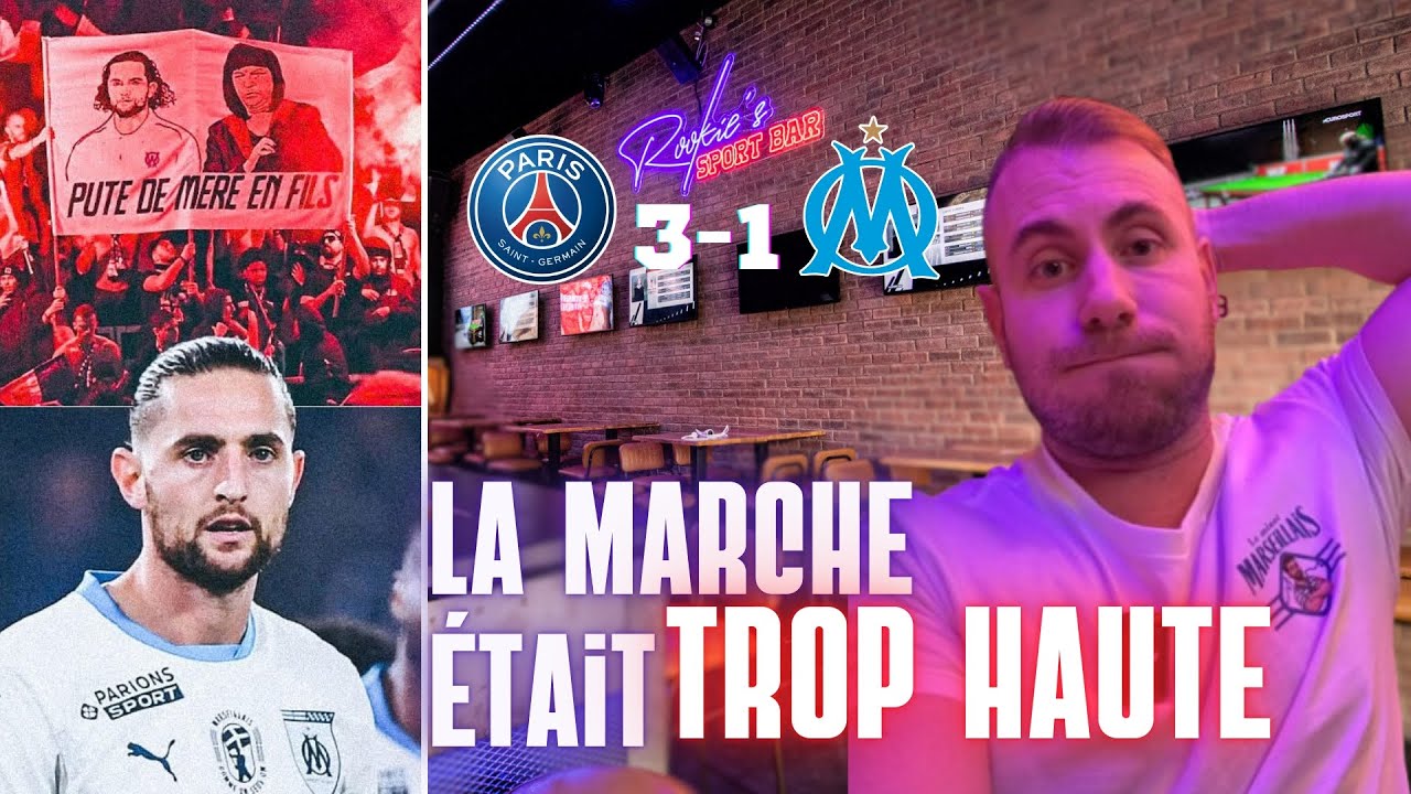 PSG 3-1 OM : L’OM DIT ADIEU AU TITRE 🏆 (LSDM EPISODE 17)