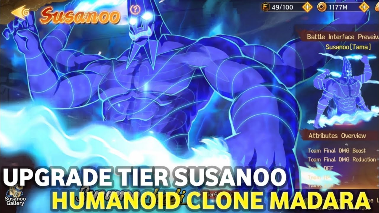 UPGRADE SUSANOO INOCHI SUSANOO NYA MADARA GG BANGET!! PART 1 - Eye Of SAMSARA