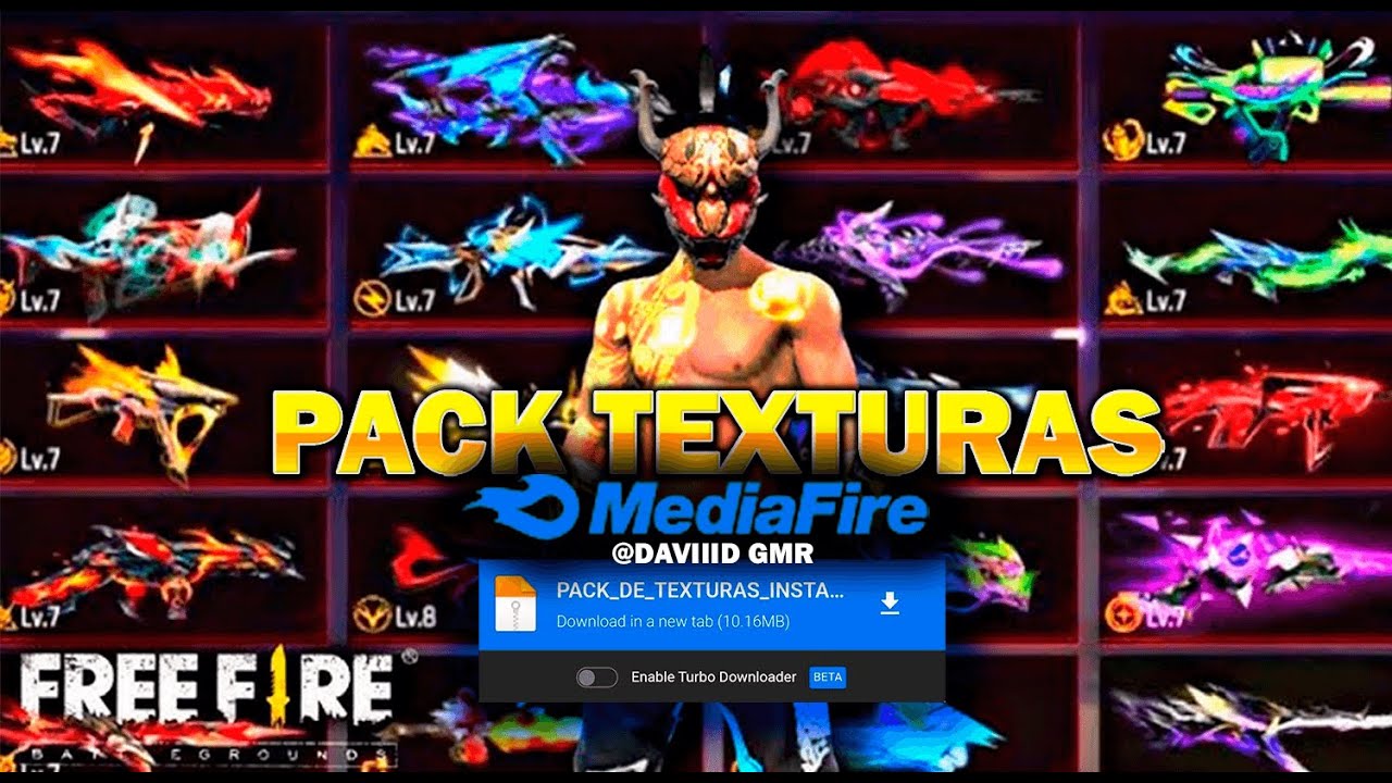 ПРЯМАЯ ССЫЛКА! ОБНОВЛЕННЫЙ ПАК 3D-ТЕКСТУР 2025 ГОДА ДЛЯ INSTAPLAYER FREE FIRE | ЛУЧШИЙ #1
