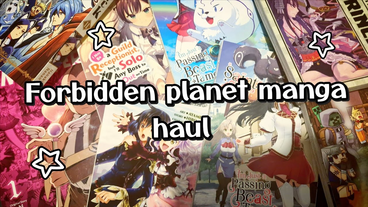 Massive manga shopping haul // £50 manga haul