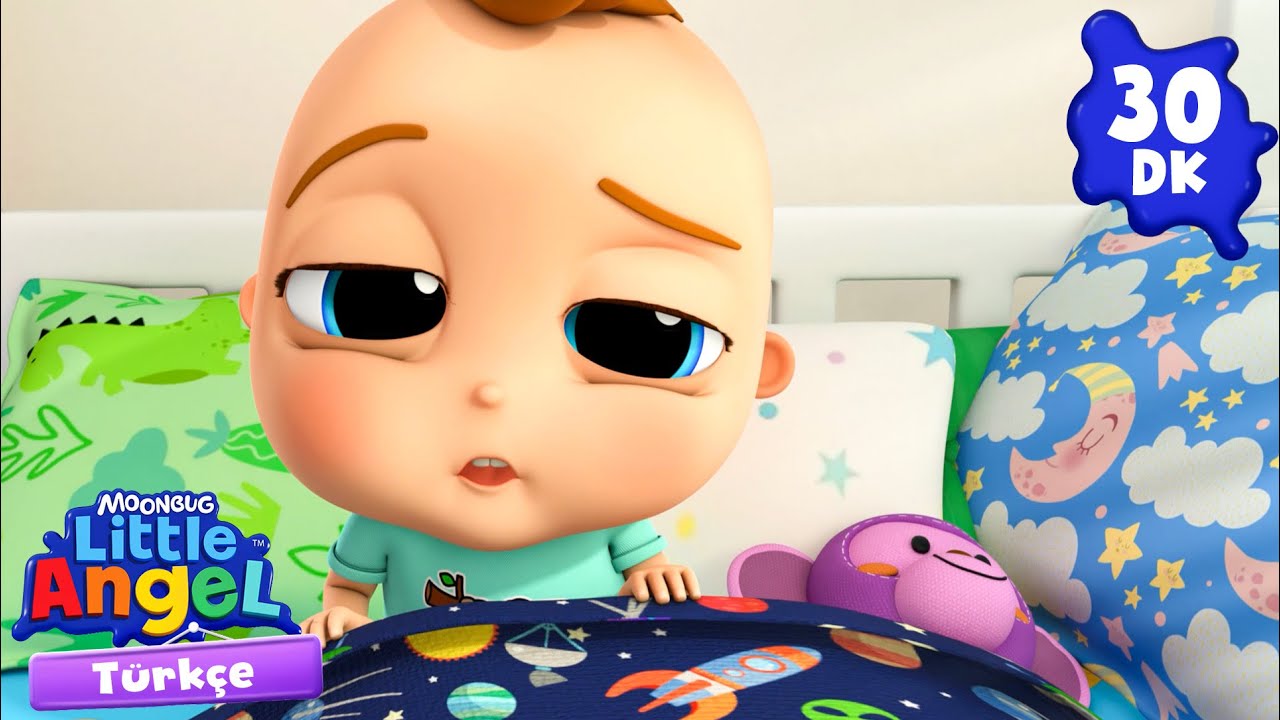 Can Bebek'in Uyku Zamanı Geldi! | Eğlenceli ve Öğretici Çocuk Şarkıları | Little Angel Türkçe