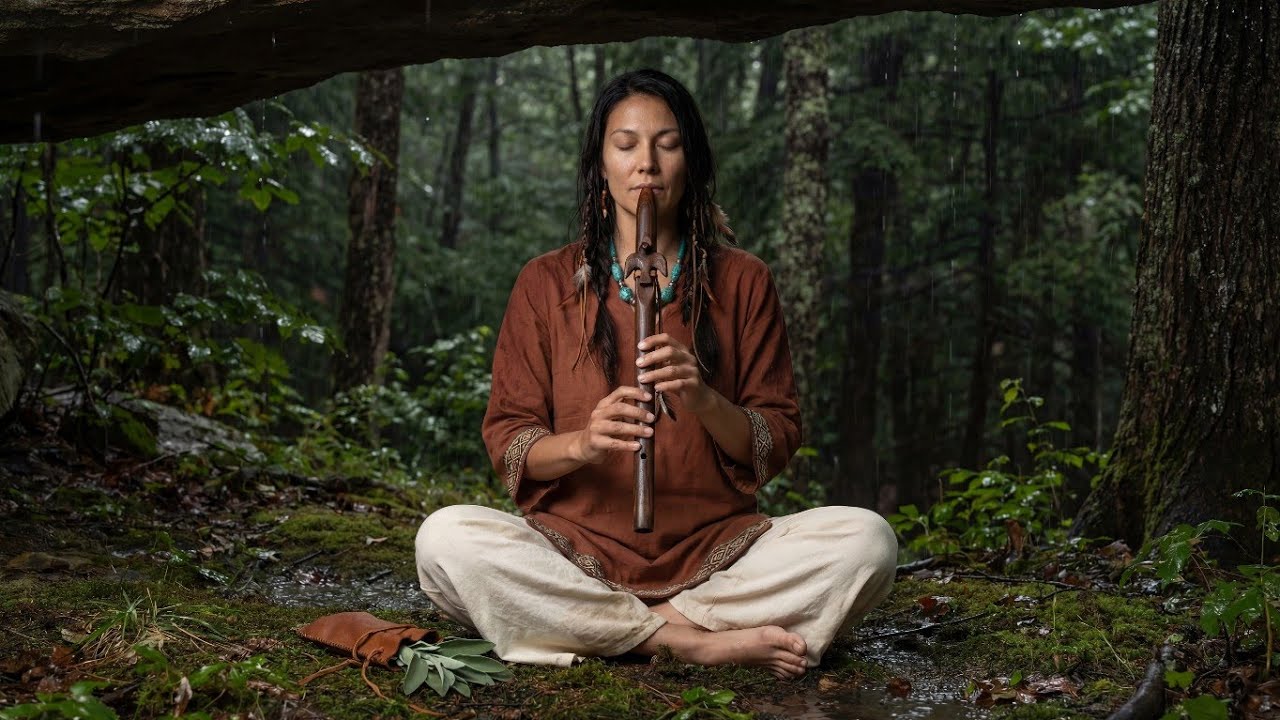 Divine Connection 963 Hz |🧘‍♂️Native Flute Meditation in Nature | Kaya