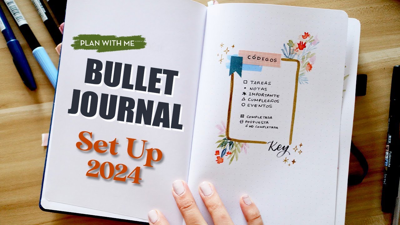Como empezar tu Bullet Journal 2024 ✨
