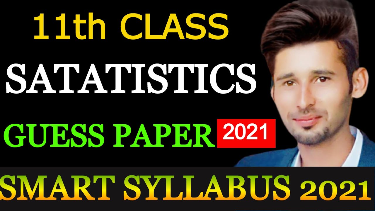 1st Year Statistics Guess Paper 2021 | Guess Paper Statistics