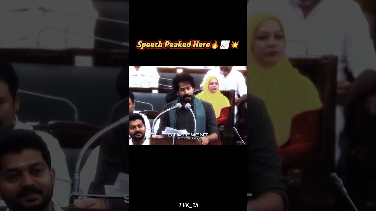 Assembly Fire speech📈💥#vijay #shorts #shortsfeed #youtubeshorts #trending #viral #tvk #song #status