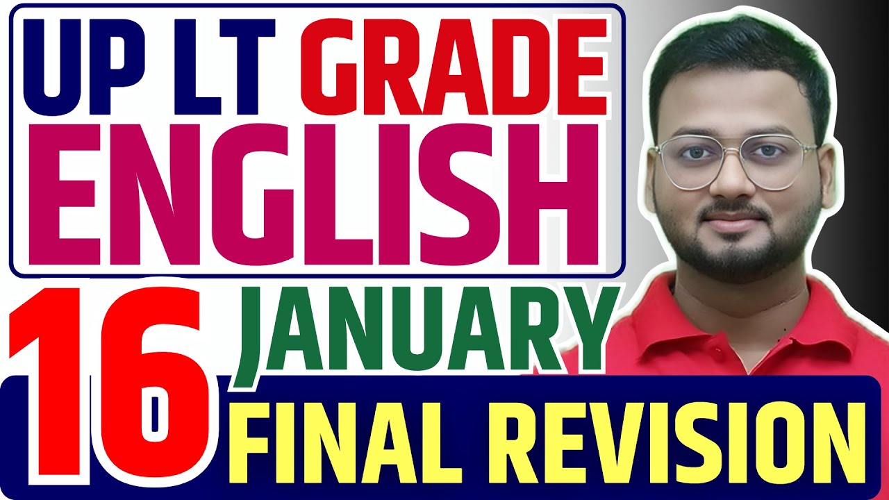 MARATHON | UP LT Grade English Literature A To Z Revision  | Literature Lovers