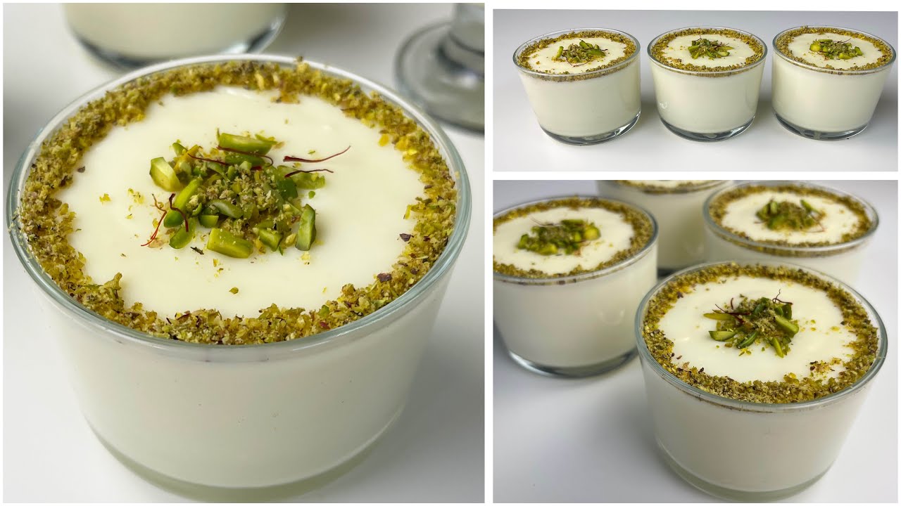 Muhallabia - Popular Tukrish creamy Milk pudding Recipe 🙂
