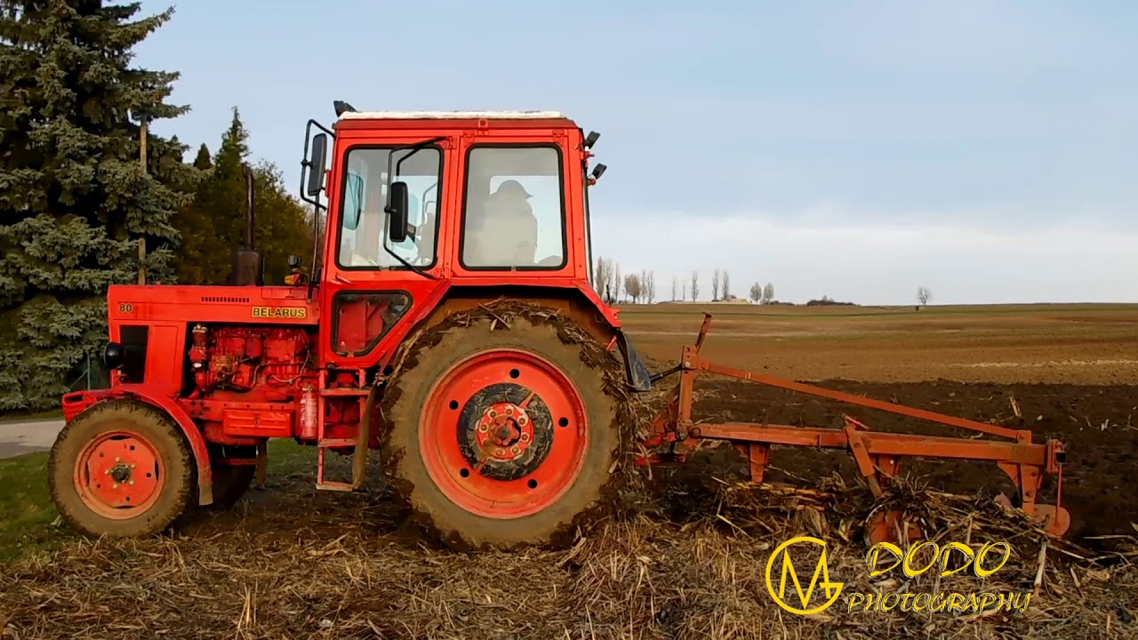 MTZ 80 + Lajta Téli szántás/Orka/Plowing  2019 MUD