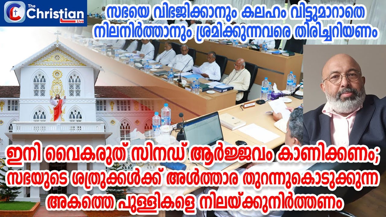 ഇനി വൈകരുത്, സിനഡ് ആർജ്ജവം കാണിക്കണം; സഭയുടെ ശത്രുക്കളെ നിലയ്ക്കുനിർത്തണം #syromalabarsynod#