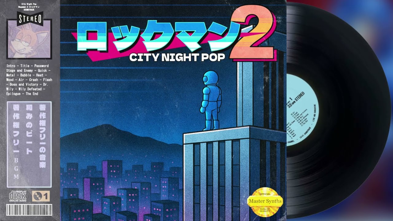 MEGAMAN 2: Night City Pop Beats🎵⏳🌕