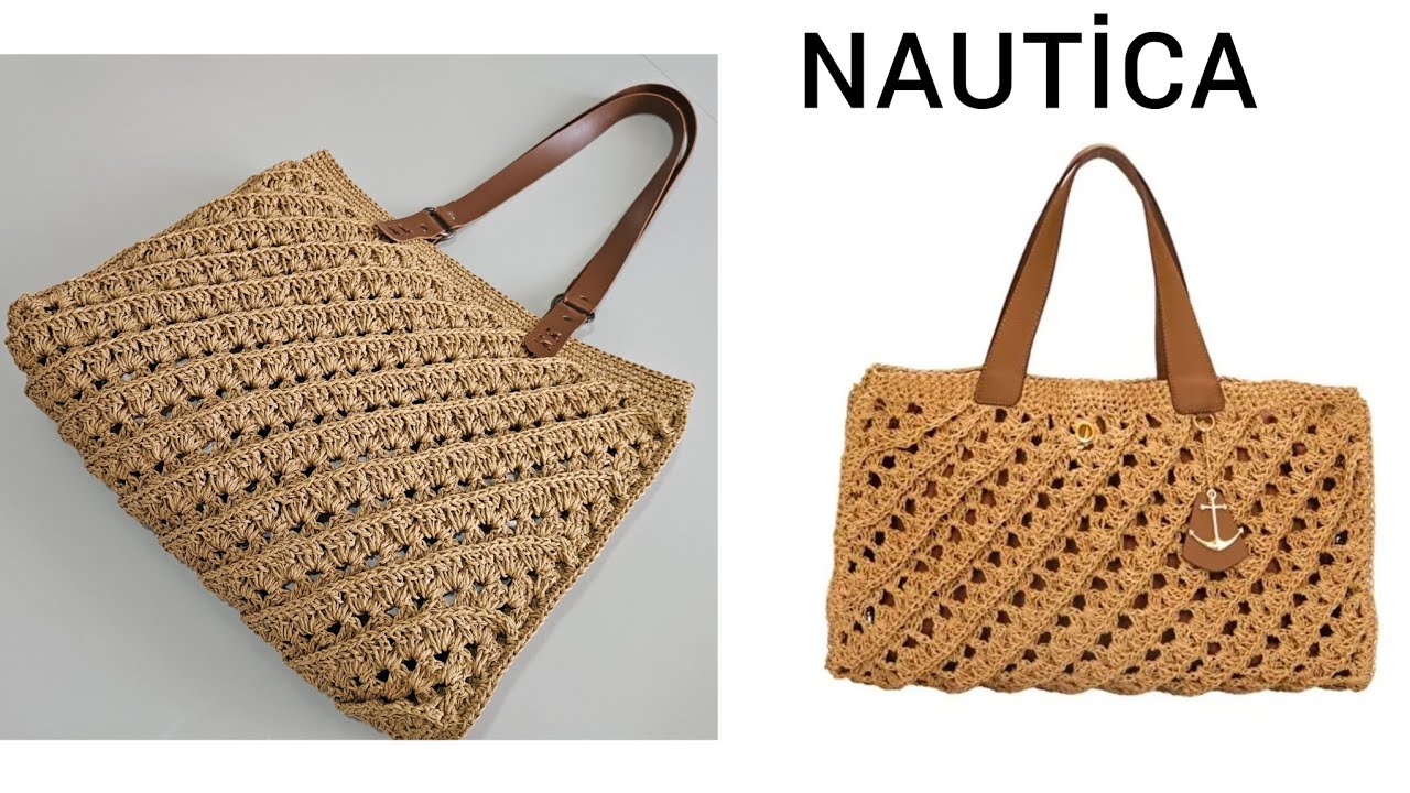 NAUTICA MARKA ÇANTA YAPIMI🧶 #markachallenge