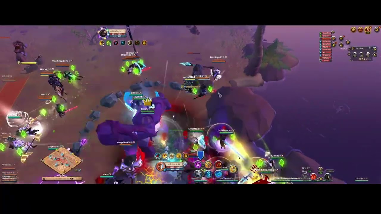 albion online pvp chill and clap and split loooooot