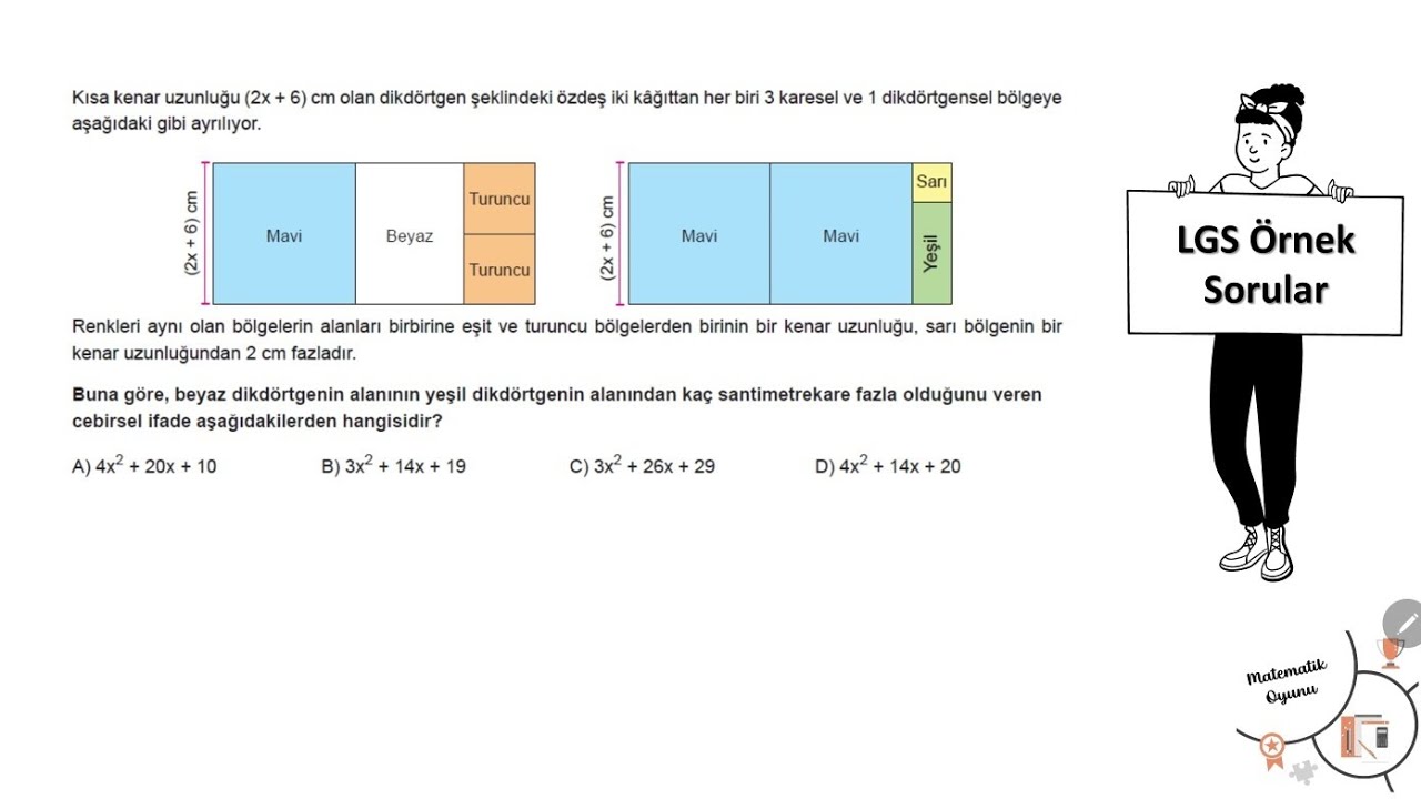 Cebirsel İfadeler | Örnek Soru | #lgs2026 #lgsmatematik #cebirselifadeler #lgshazırlık #lgskampı