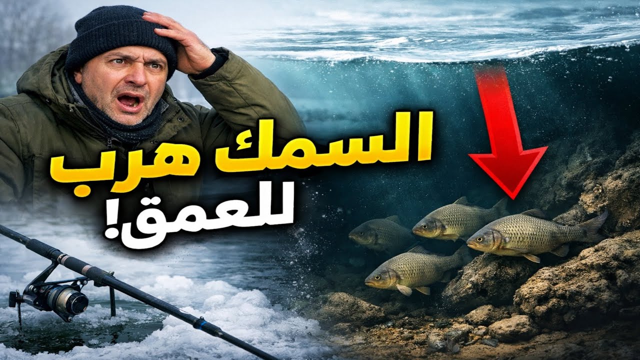 السمك لا يختفي الظهر! أنت من يرتكب هذا الخطأ الفادح في الشتاء